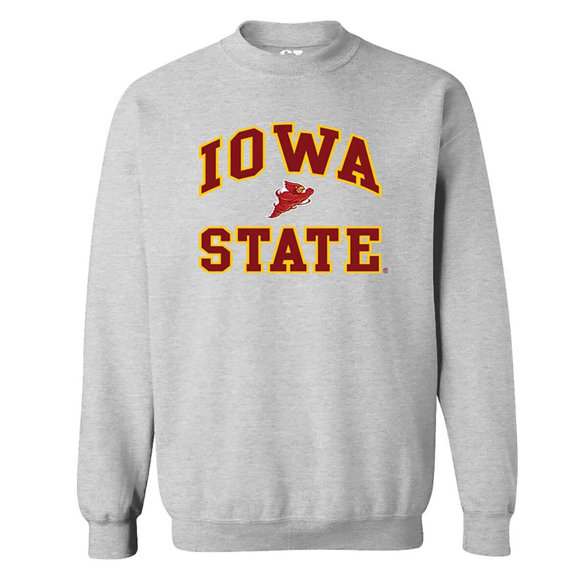 CI Sport Punching Cy Ash Gray HW Crewneck Sweatshirt vendor image